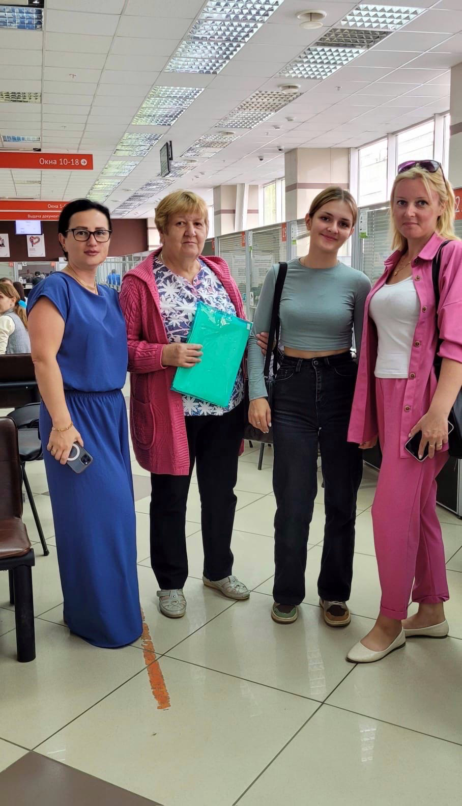 Анна нашла нам комнату менее чем за пол дня